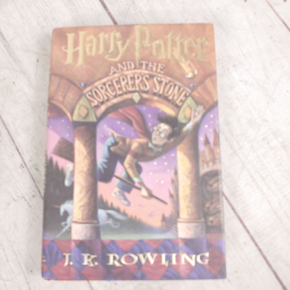 Harry Potter and the Sorcerer’s Stone - 1st First Edition - 4th FOURTH Printing